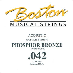 Струна для акустичної гітари Boston BPH-042