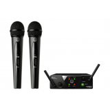Радиосистема (микрофон беспроводной) AKG WMS40 Mini Dual Vocal Set BD ISM2/3 EU/US/UK