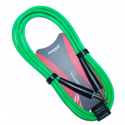 Інструментальний кабель Bespeco Viper300 (Флуоресцентний зелений)