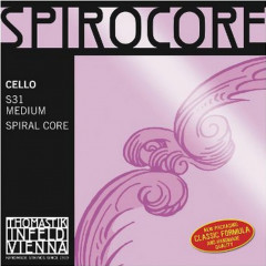 Strings For Cello Thomastik Spirocore (4/4 Size, Medium Tension)