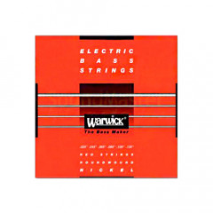 Струни для бас-гітар Warwick 46401 Red Nickel Plated Medium 6-String (25-135)