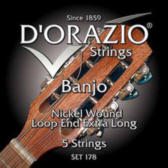 Струны для банджо D'Orazio SET-178