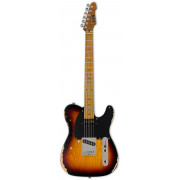 Electric Guitar LTD TE-254 Distressed (3-Tone Burst)