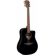 Acoustic-Electric Guitar Lag Tramontane T118DCE-BLK