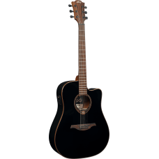 Электроакустическая гитара Lag Tramontane T118DCE-BLK