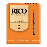 Трости для Bb кларнета Rico серия RICO (набор 10 шт.) #2.0