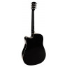 Acoustic-Electric guitar Nashville (by Richwood) GSD-60-CE (Black)