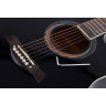 Acoustic Guitar Alfabeto WL41 BK + Bag