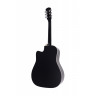 Acoustic Guitar Alfabeto WL41 BK + Bag