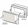 Box for flush mount loudspeakers LBC 3011/XX