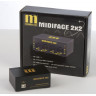 MIDI Аудиоинтерфейс / звуковая карта Miditech Midiface 2x2