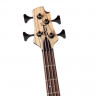 Bass Guitar Cort A4 Ultra Ash (Etched Natural Black)