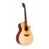 Acoustic Guitar Alfabeto SOLID AMS40 (Natural) + gig bag