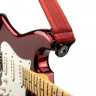 Guitar Strap D'Addario 50BAL11 Auto Lock Guitar Strap (Blood Red)
