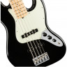 Bass Guitar Fender American Professional Jazz Bass V MN Black