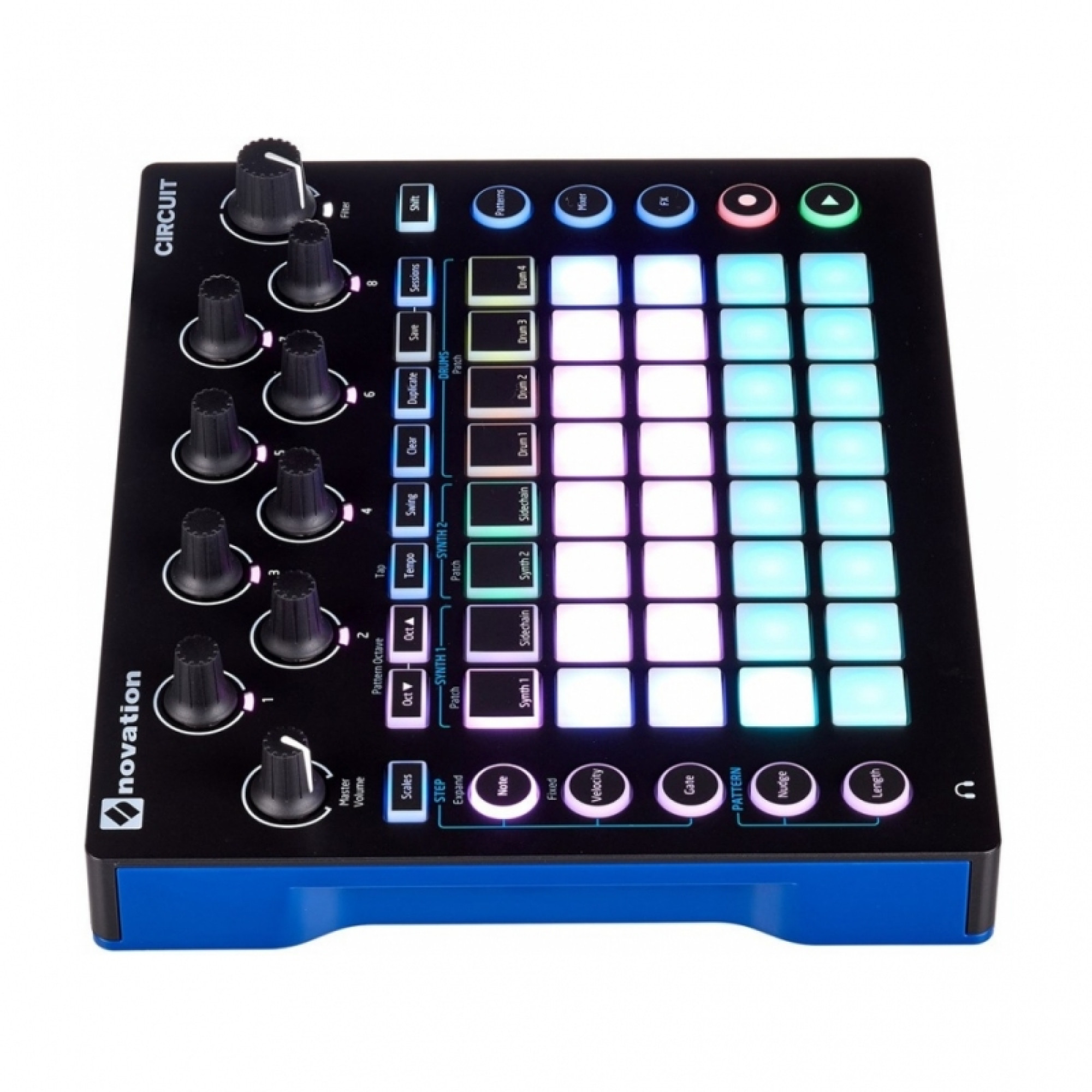 MIDI Controller (Groovebox) Novation Circuit (222384) for 12