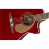 Electric acoustic guitar Fender Newporter Player Rustic Copper (RSC)