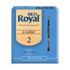 Трости для Bb кларнета Rico серия Royal (набор 10 шт.) #2.0