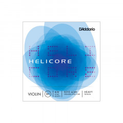 Strings For Violin D'Addario HELICORE VIOLIN STRING SET (4/4 Scale, Heavy Tension)