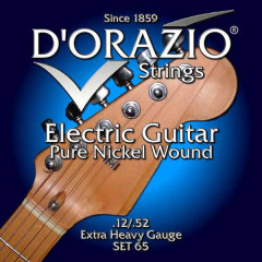 Electric guitar strings D'Orazio SET-65