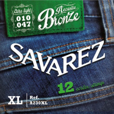 Струны для акустической гитары Savarez A230XL