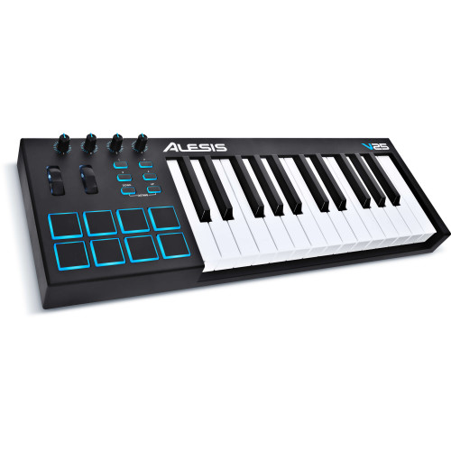 USB-MIDI-клавиатура Alesis V25 (33457 ) цена: 2 940 ₴ купить в интернет  магазине Musician.ua