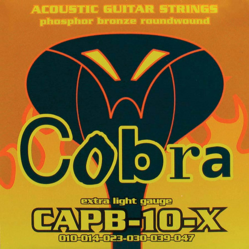 Струни для акустичної гітари Cobra CAPB-10-X