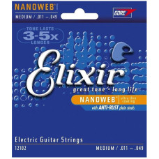 Струны для электрогитар Elixir EL NW M (11-49)