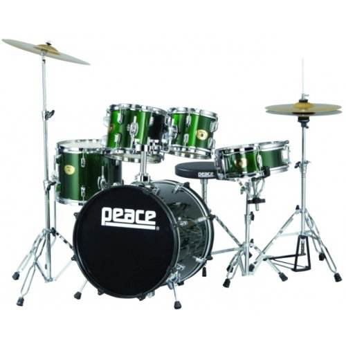 Drumset Peace Prodigy DP-109CH-22 Green (18-3-11-33) for 0 ₴ buy in the  online store Musician.ua