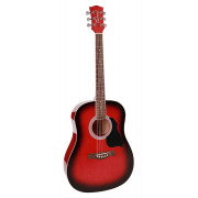 Acoustic Guitar Richwood RD-12 (Red Sunburst)