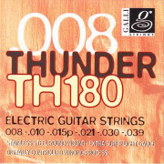 Electric guitar strings Galli Thunder Hunter TH180 (08-39) Extra Super Light