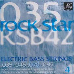 Струны для бас-гитары Galli Rock Star RSB42 (35-85) Nickel Light 