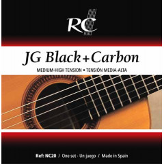 Classical guitar strings Royal Classics NC20, Black and Carbon