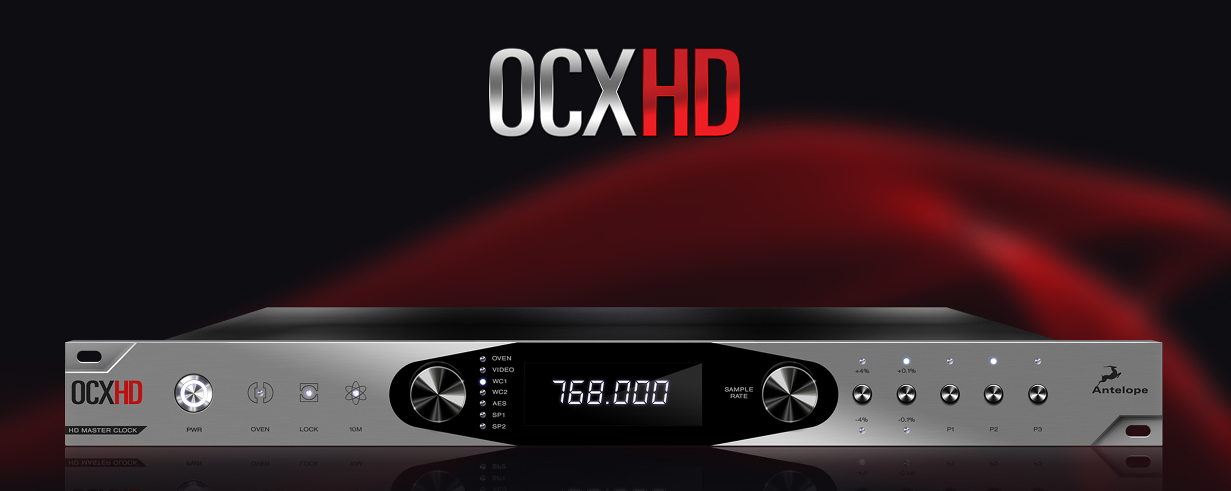 Antelope Audio Master Clocks OCX-HD Clock Synchronizer