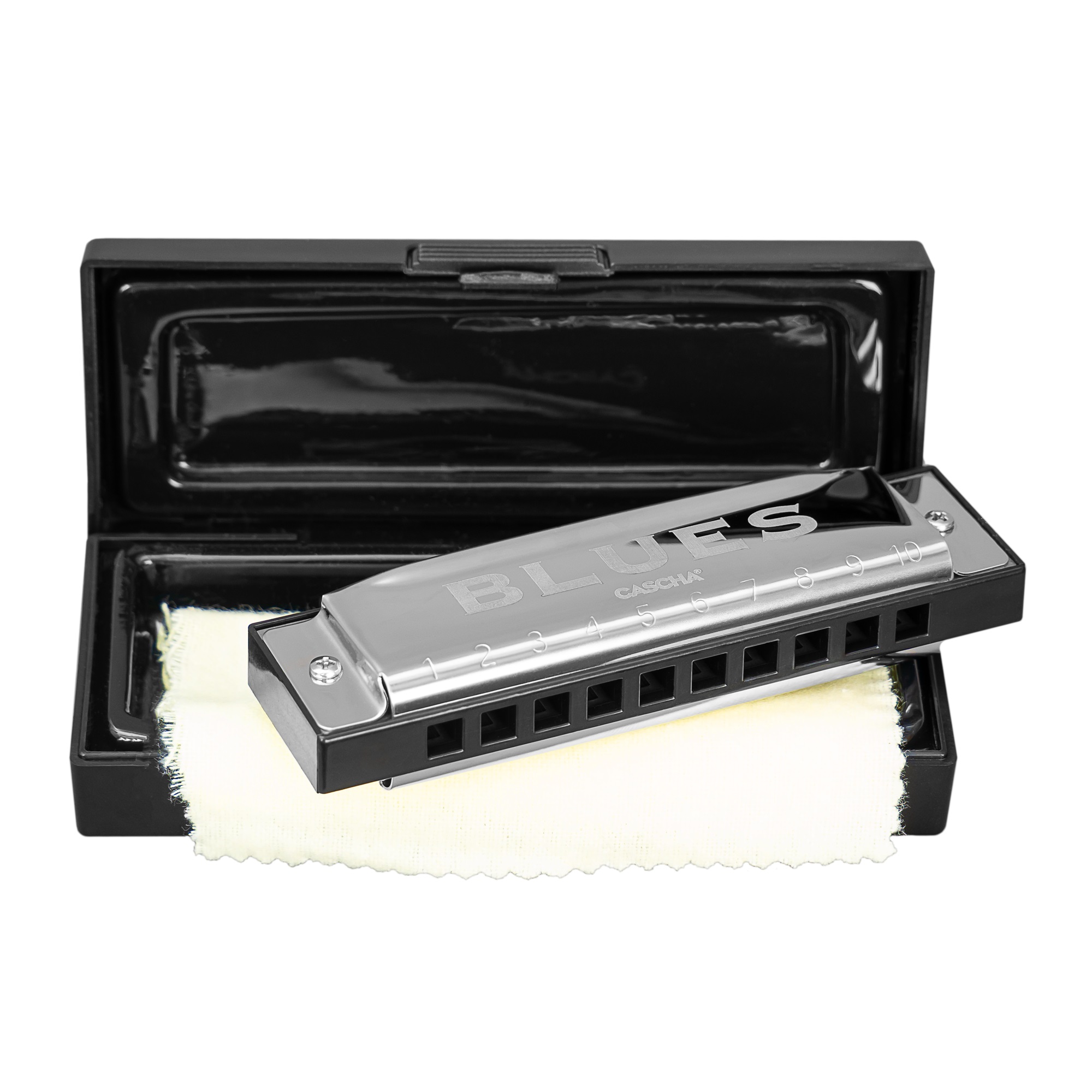 Губна гармоніка Cascha Blues Harmonica in C Diatonic HH 2007 (До) (губна гармошка)
