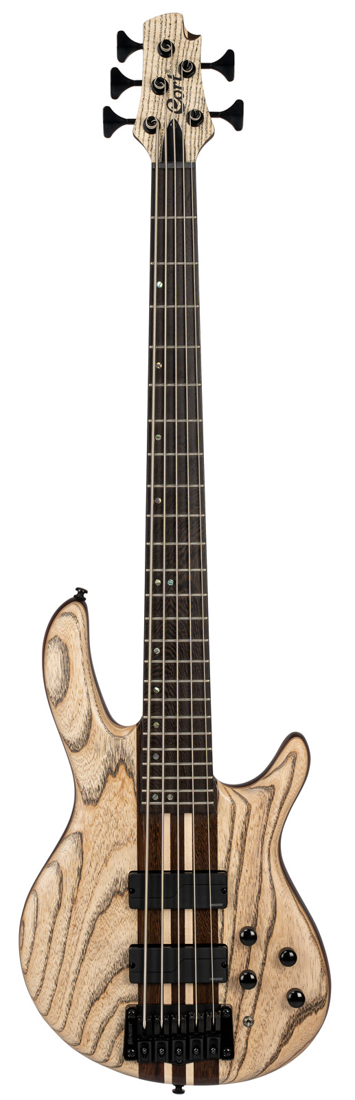 Бас-гітара Cort A5 Ultra Ash (Etched Natural Black)