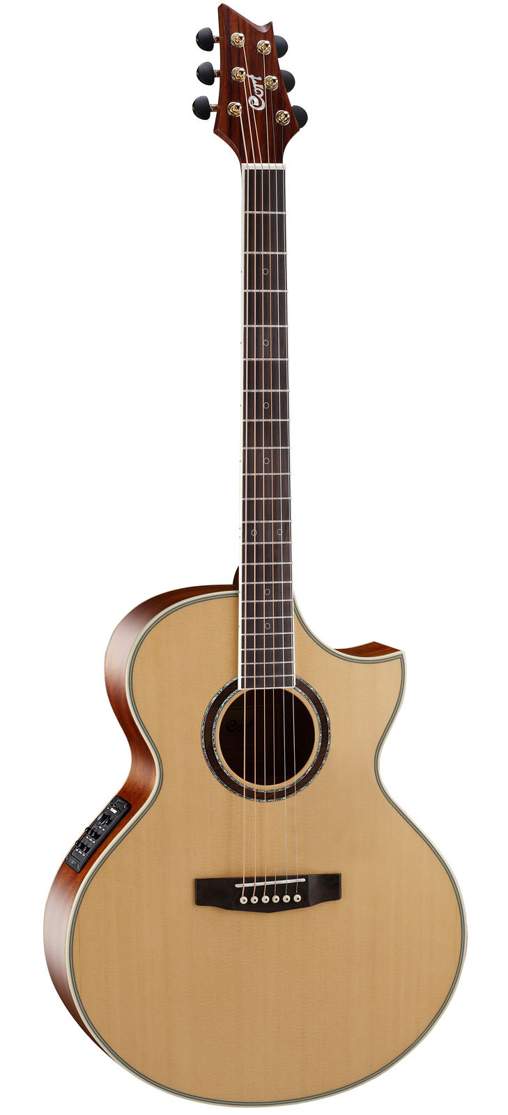 Електроакустична гітара Cort NDX Baritone (Natural Satin)