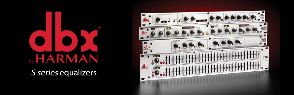 DBX S series equalizers promo