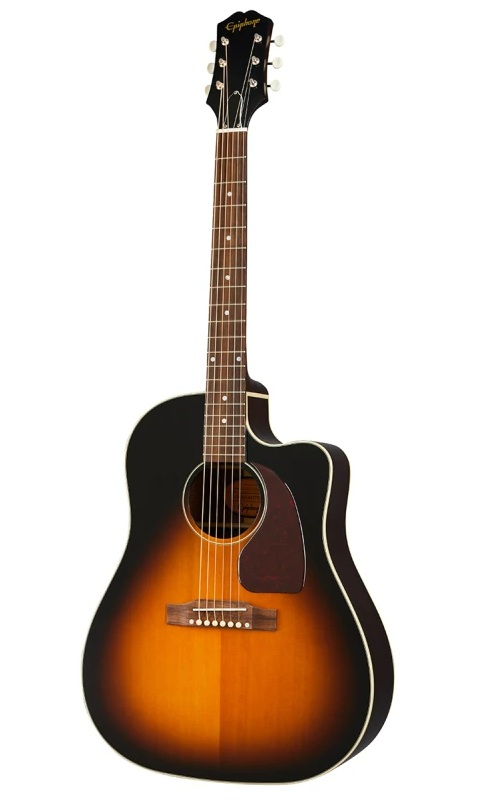 Електроакустична гітара Epiphone J-45 EC (Aged Vintage Sunburst)