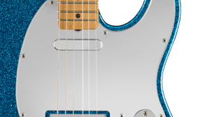 Fender J Mascis Telecaster (Bottle Rocket Blue Flake) detailing