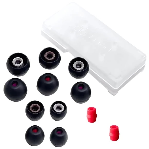 Амбушюри Final Audio Earpiece Type E (Black) (5 пар)