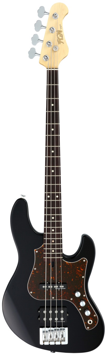 Бас-гітара FGN (Fujigen) JMJ2-AL-R Mighty Jazz J-Standard Series (Black)
