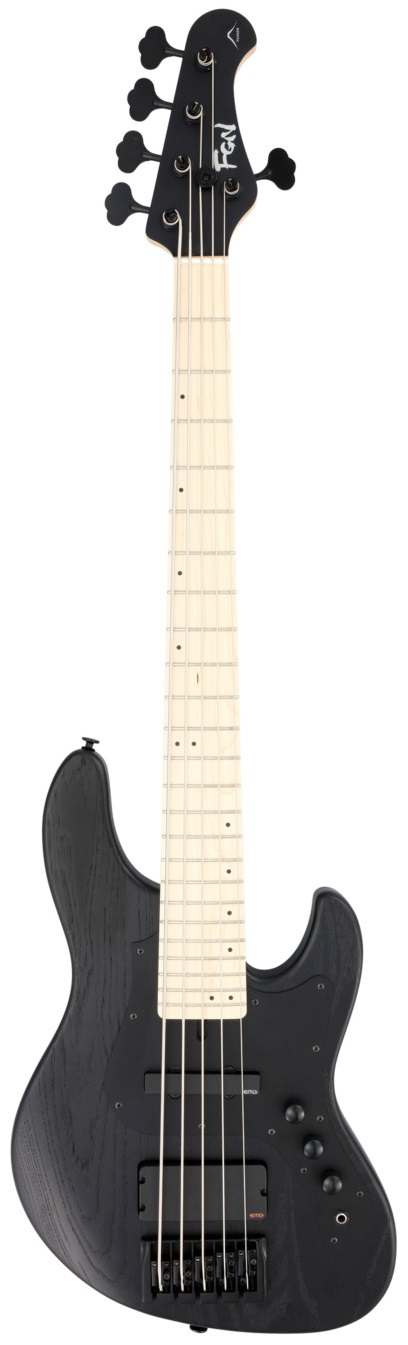 Бас-гітара FGN (Fujigen) JMJ53-ASH-DE-M Mighty Jazz Dark Evolution Series (Open Pore Black)