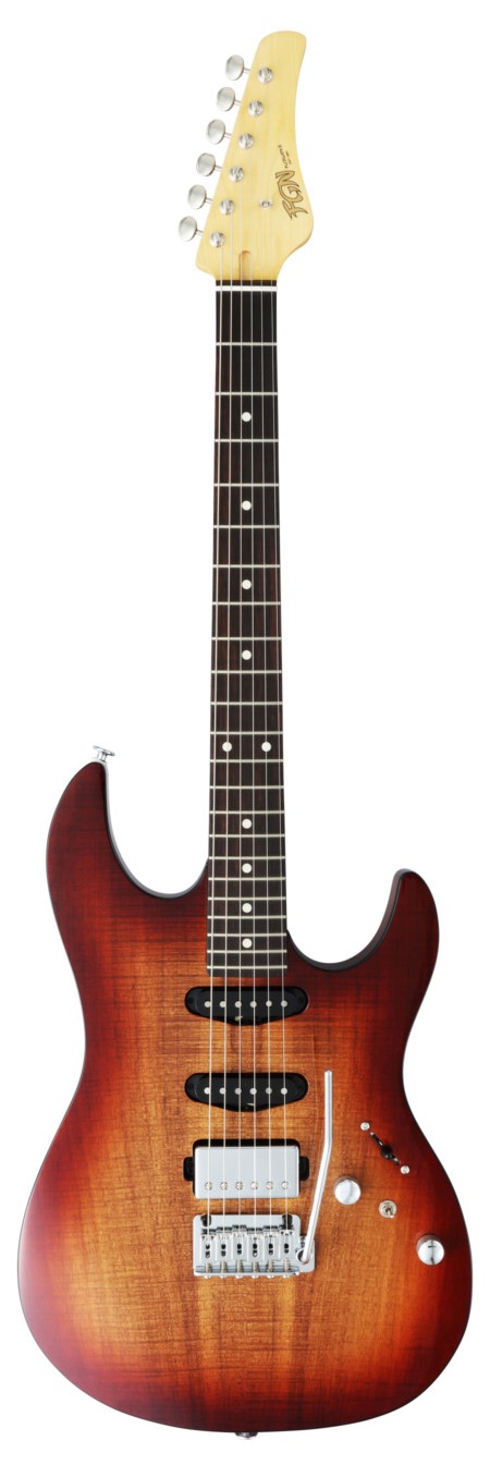 Електрогітара FGN (Fujigen) JOS2-DU-EW2-R Odyssey J-Standard Series (Koa Natural Burst)