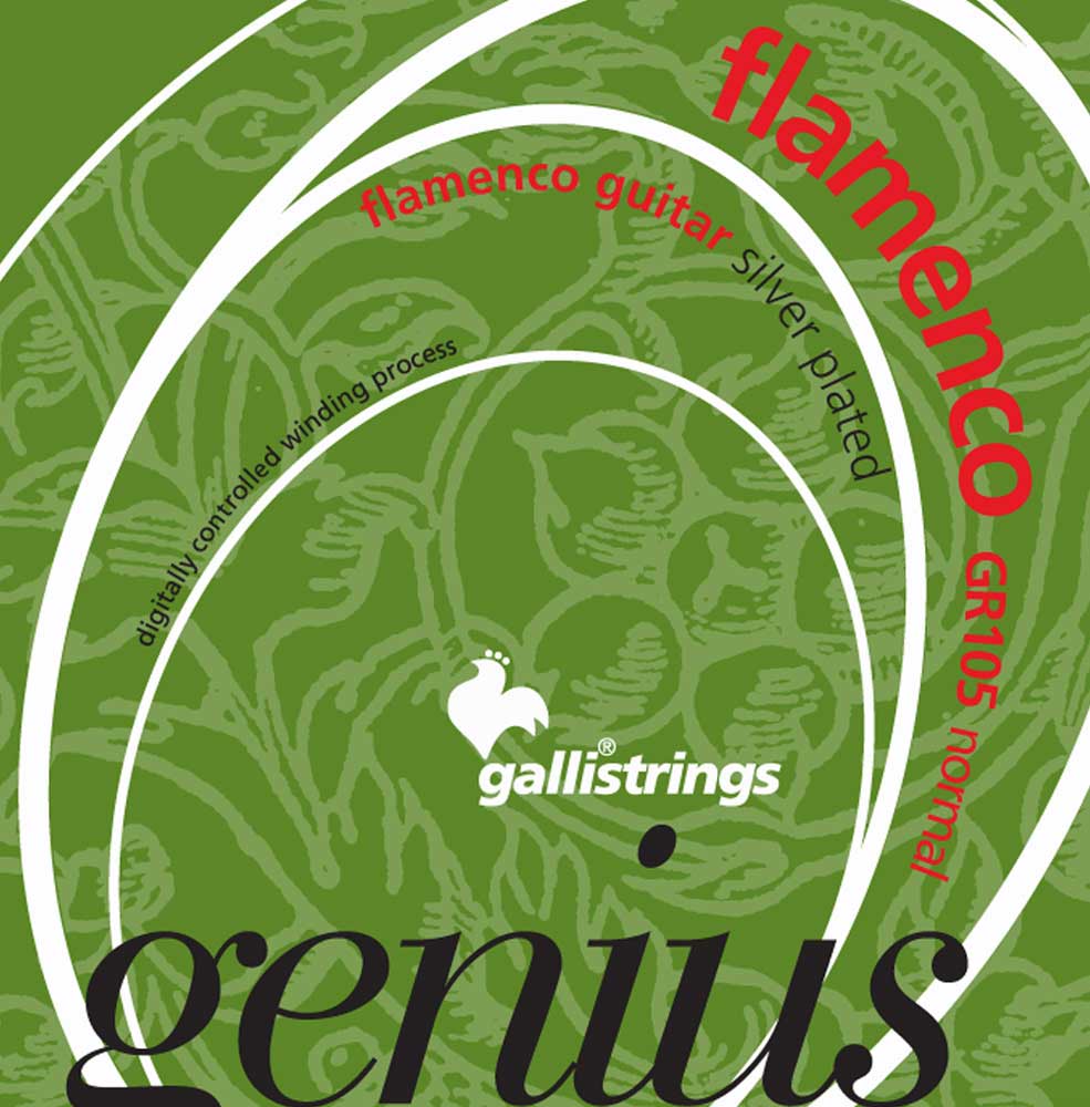 Струни для класичної гітари Gallistrings GR105 (.029-.044), ProCoated, NORMAL, Silver