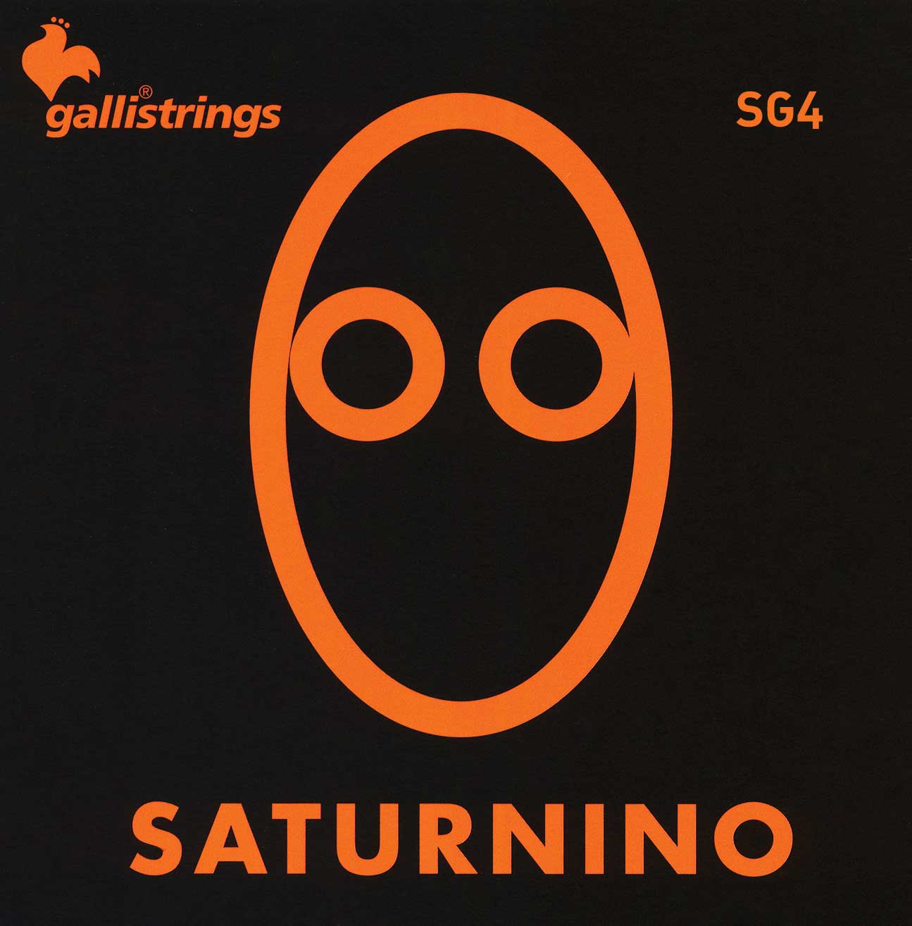 Струни для бас-гітари Gallistrings SG4N (0.50-.110), Saturnino, MEDIUM HEAVY, Nickel