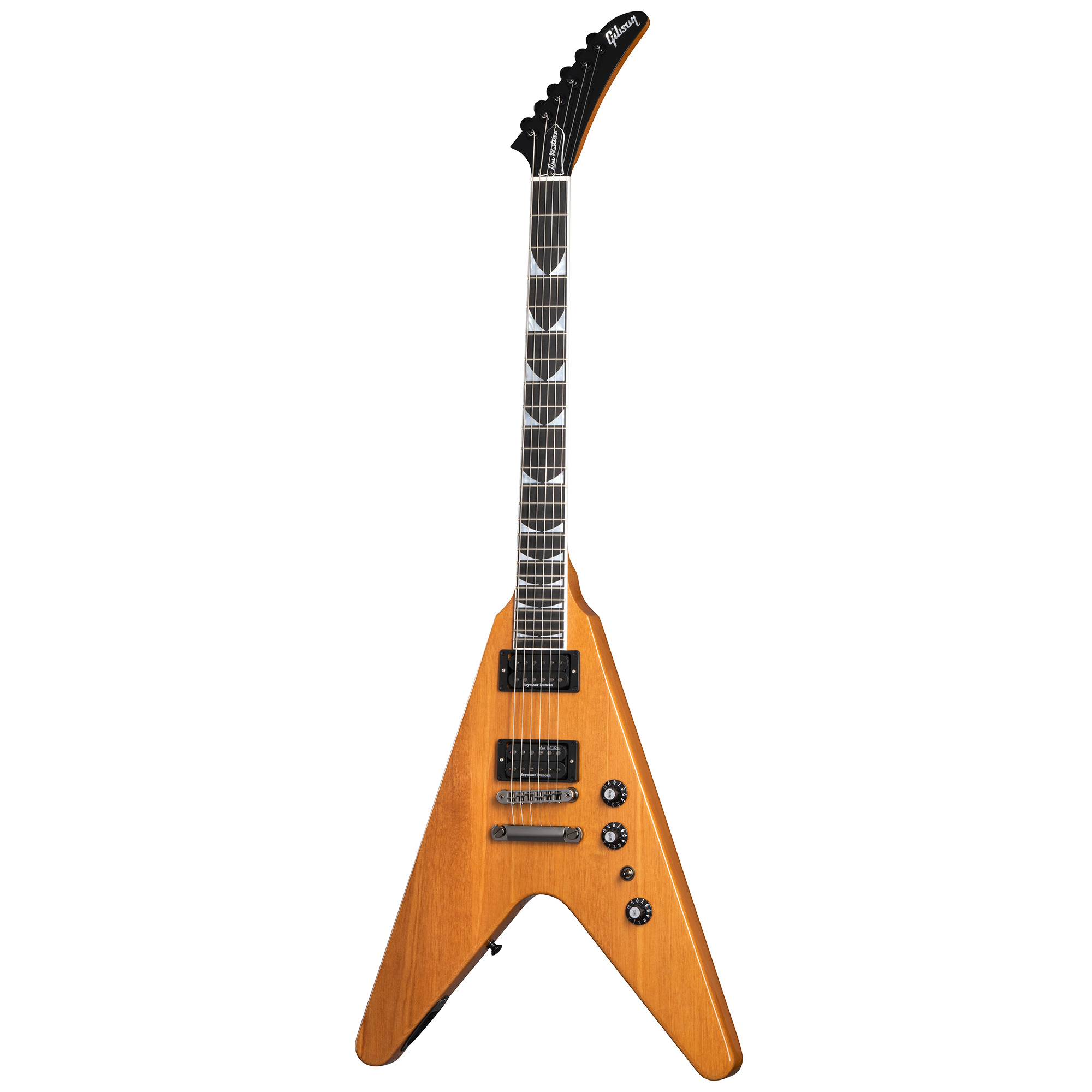 Електрогітара Gibson Dave Mustaine Flying V EXP (Antique Natural)