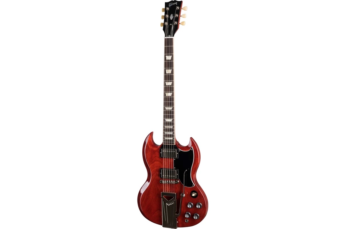 Електрогітара Gibson SG Standard '61 Sideways Vibrola (Vintage Cherry)