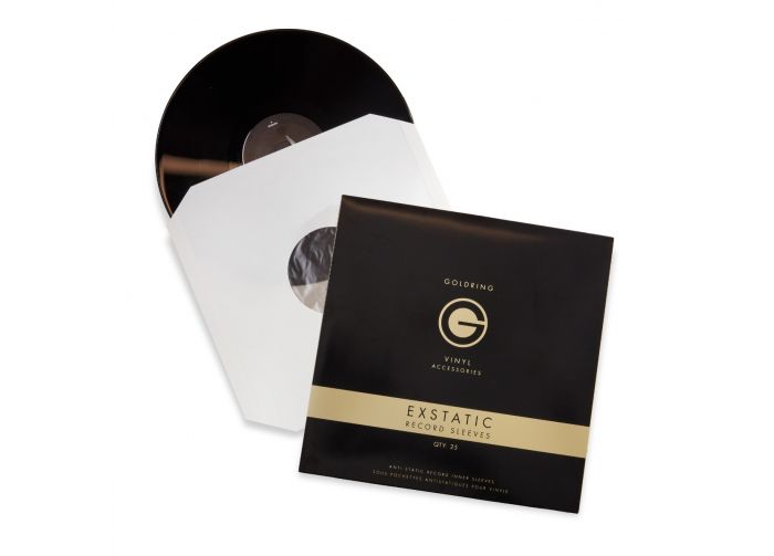 Внутрішні конверти для вінілових платівок Goldring Exstatic Record Sleeves (25 шт)