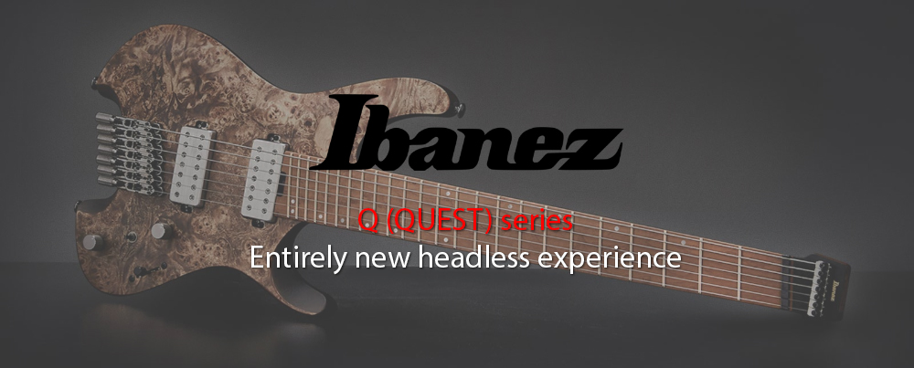 Ibanez Quest series guitars promo photo